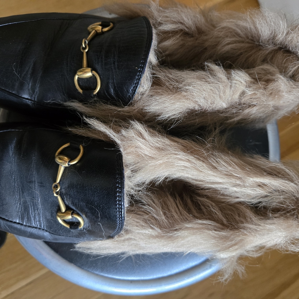 Gucci Tan Leather Sole